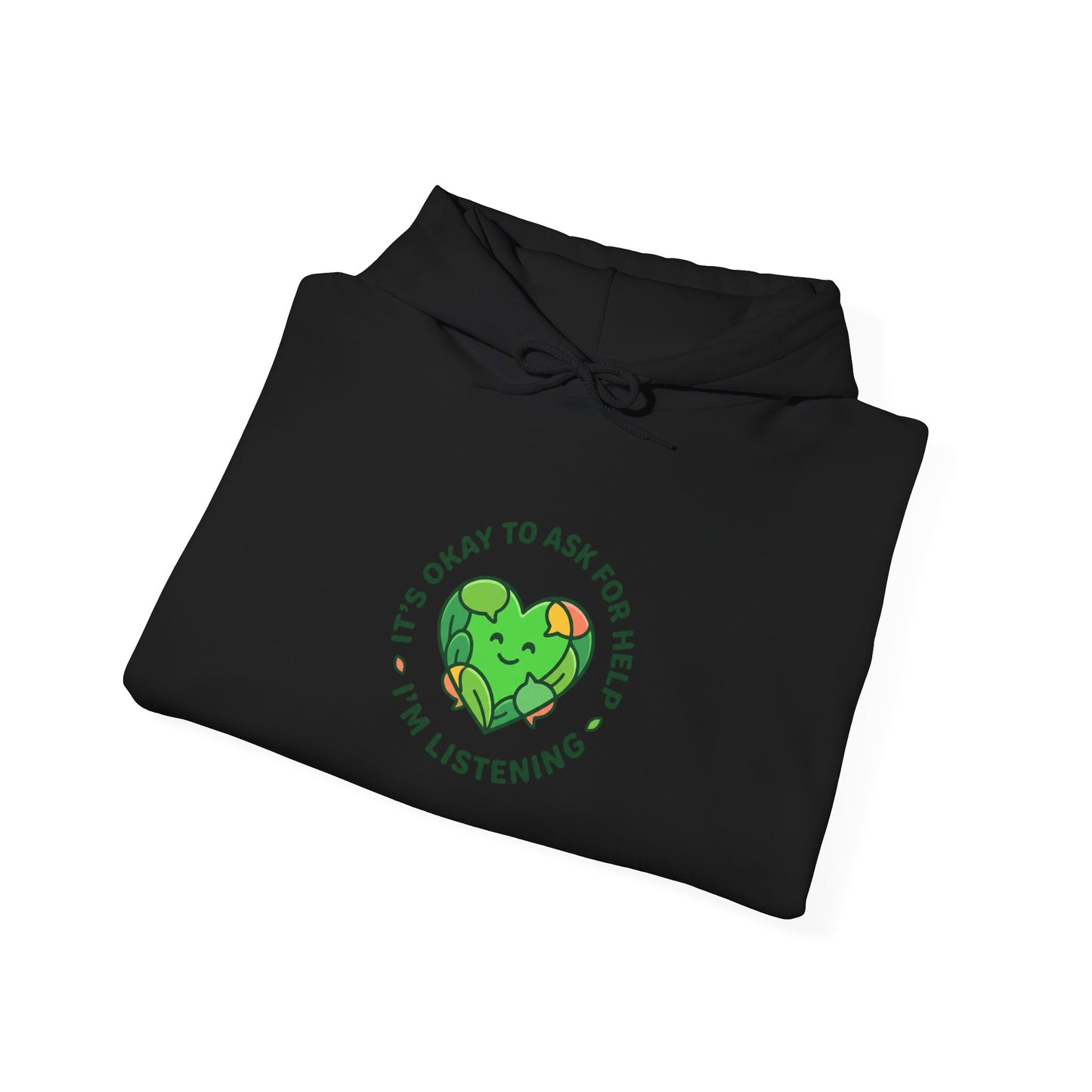Mental Health Matters Hoodie | Wear Green awareness ribbon, be kind