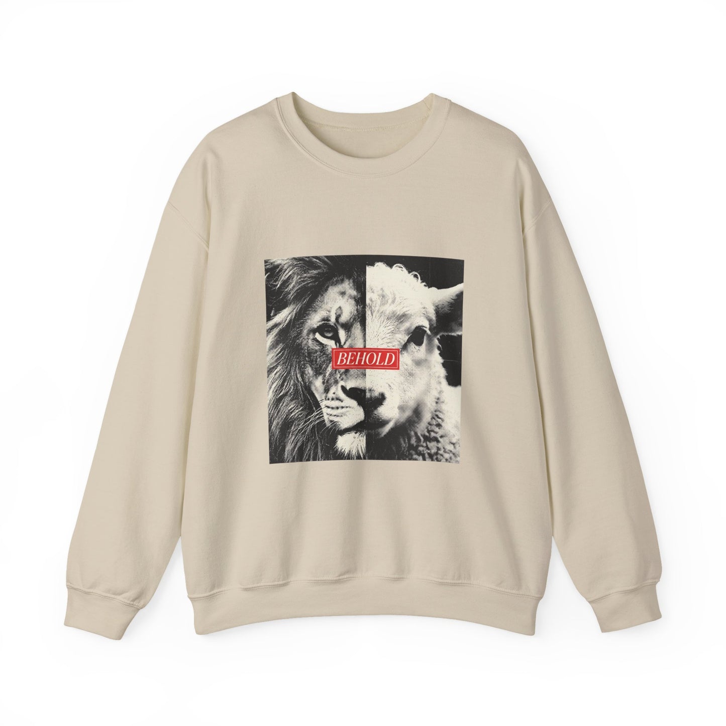 Behold Lion & Lamb Sweatshirt