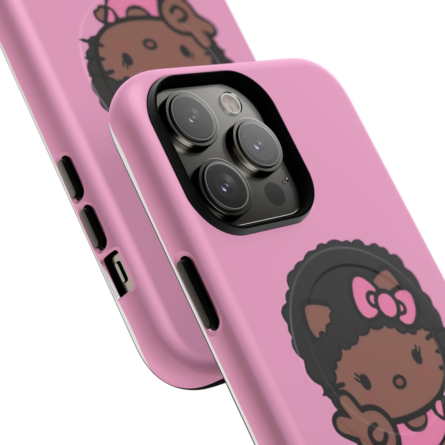 Phone Case - Cute Afro Hello Kitty