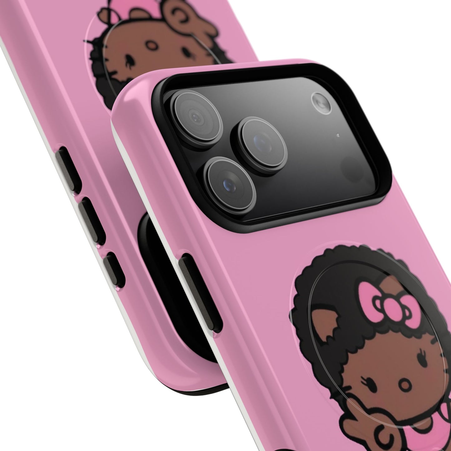 Phone Case - Cute Afro Hello Kitty
