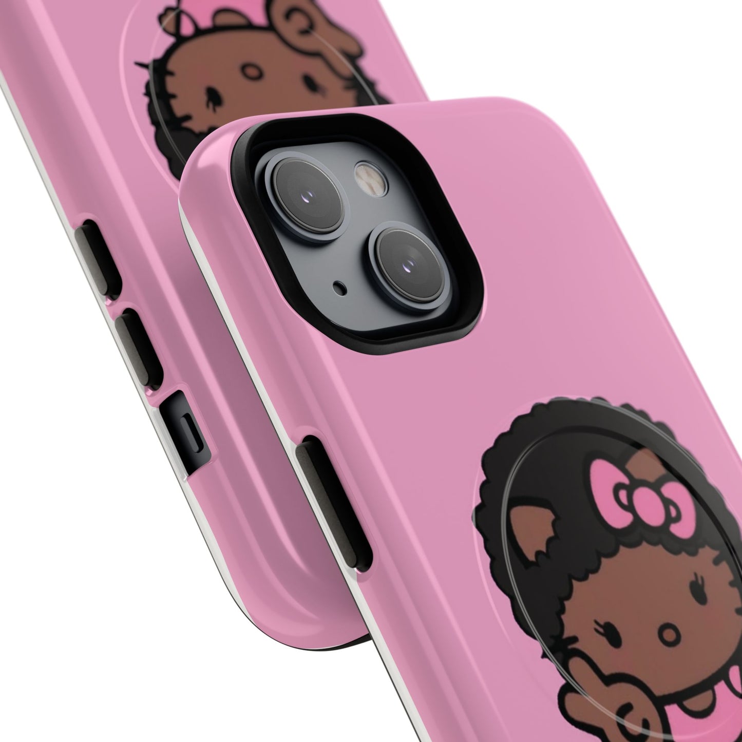 Phone Case - Cute Afro Hello Kitty