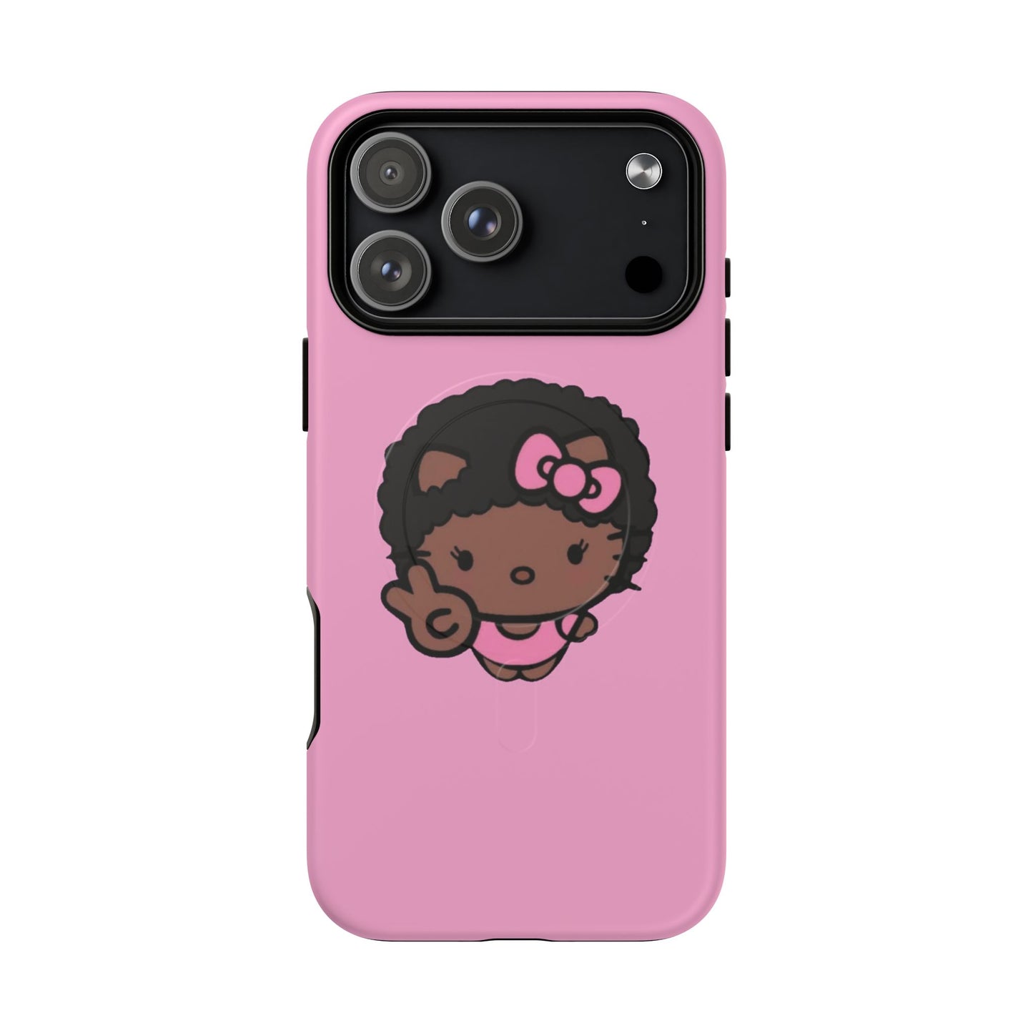Phone Case - Cute Afro Hello Kitty