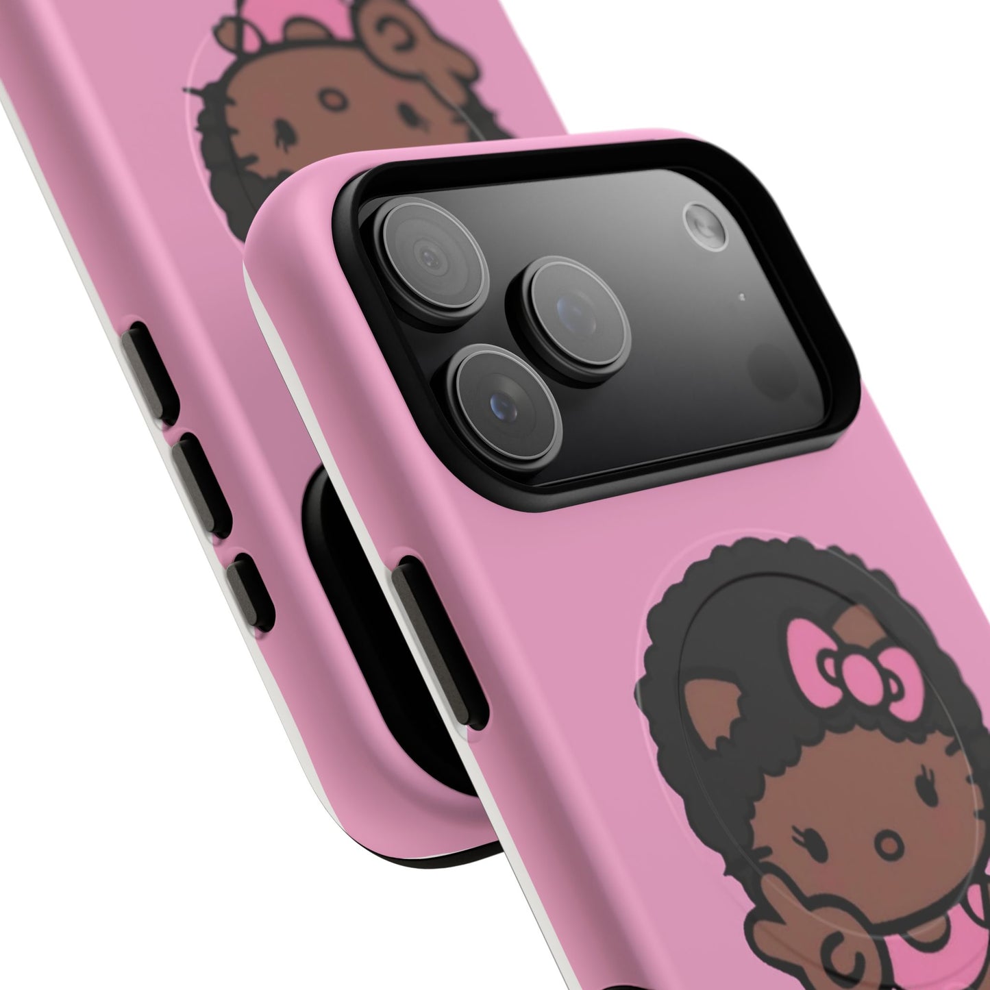 Phone Case - Cute Afro Hello Kitty