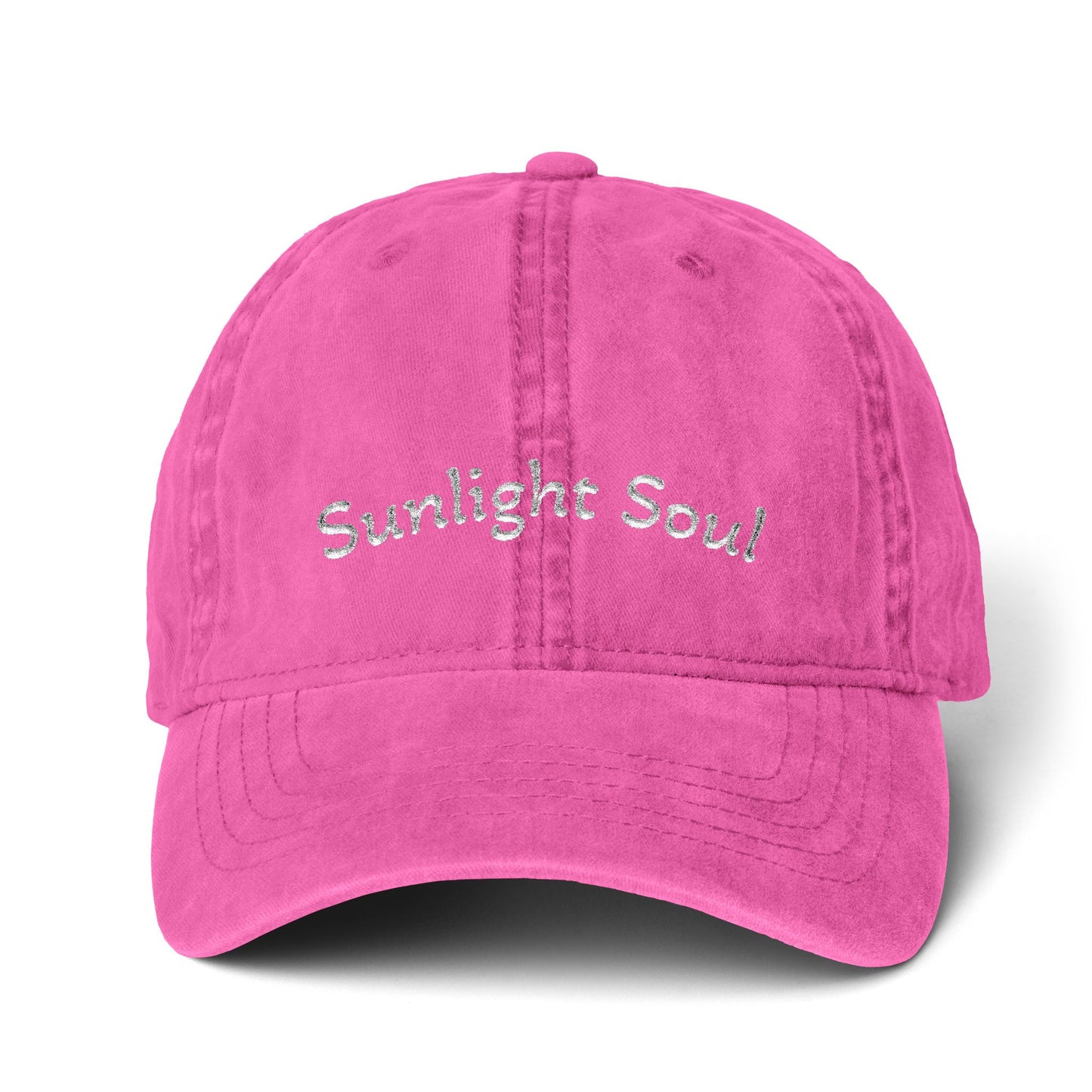 Women's Pigment-Dyed Cap (Embroidery)