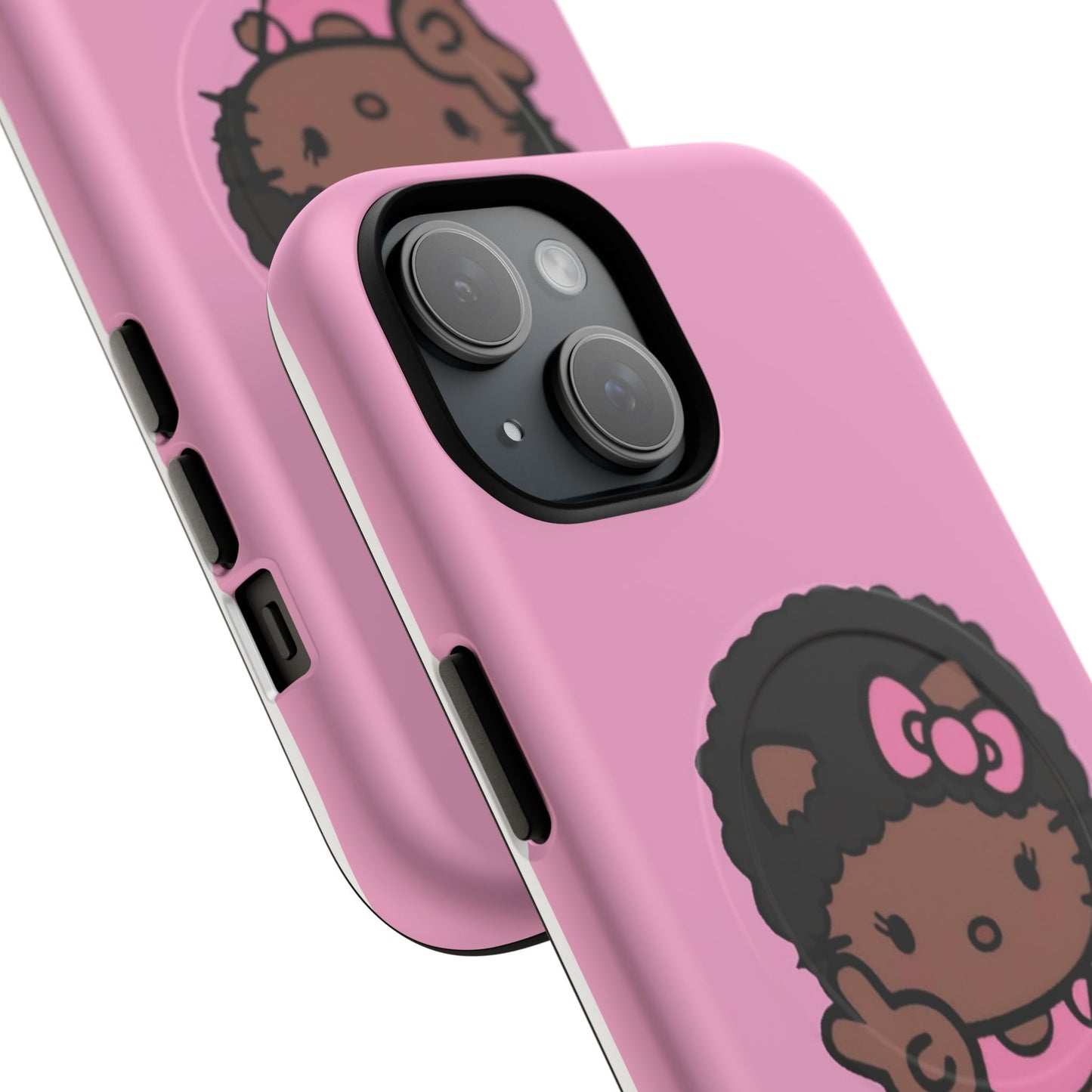 Phone Case - Cute Afro Hello Kitty