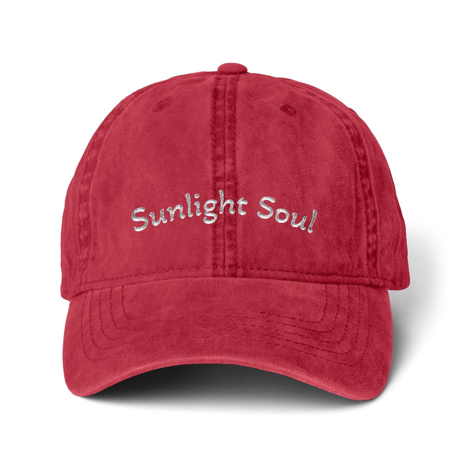 Women's Pigment-Dyed Cap (Embroidery)