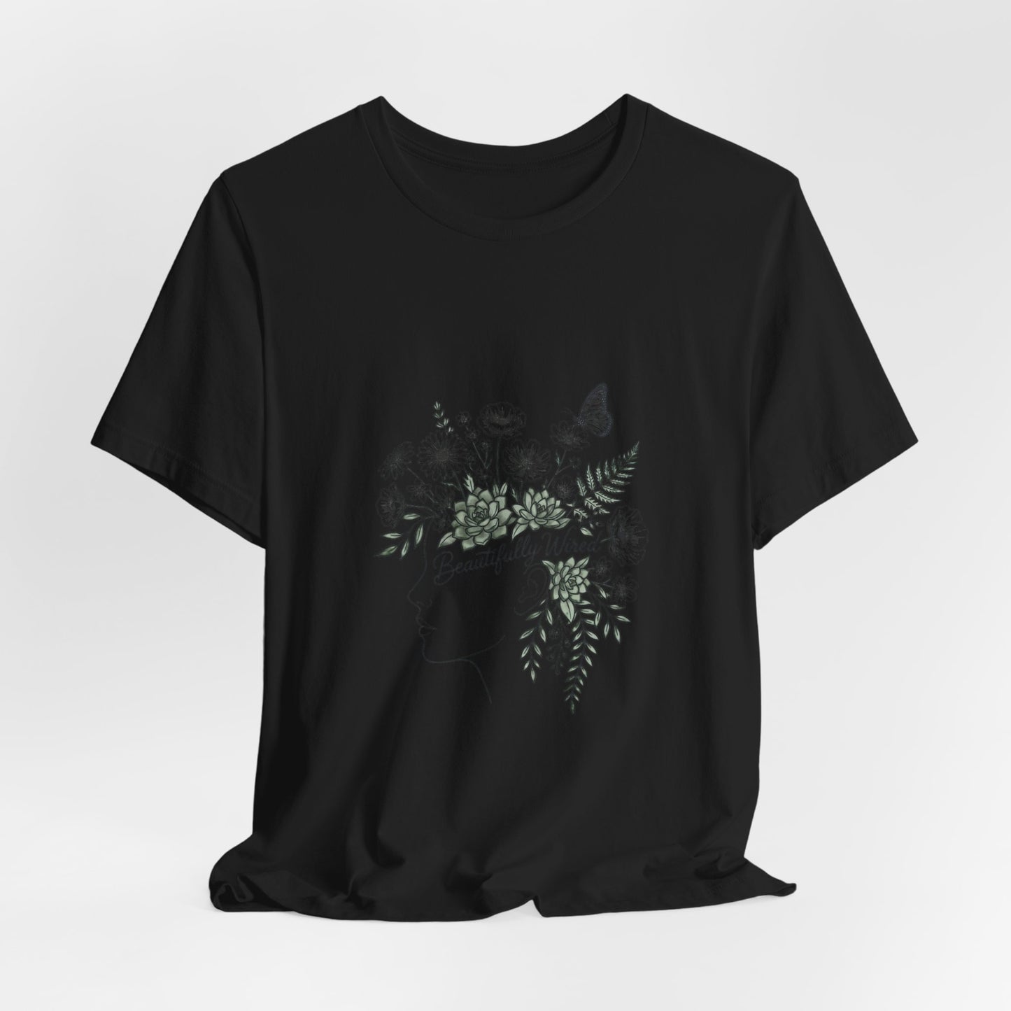 T-Shirt - Autistic Pride Floral