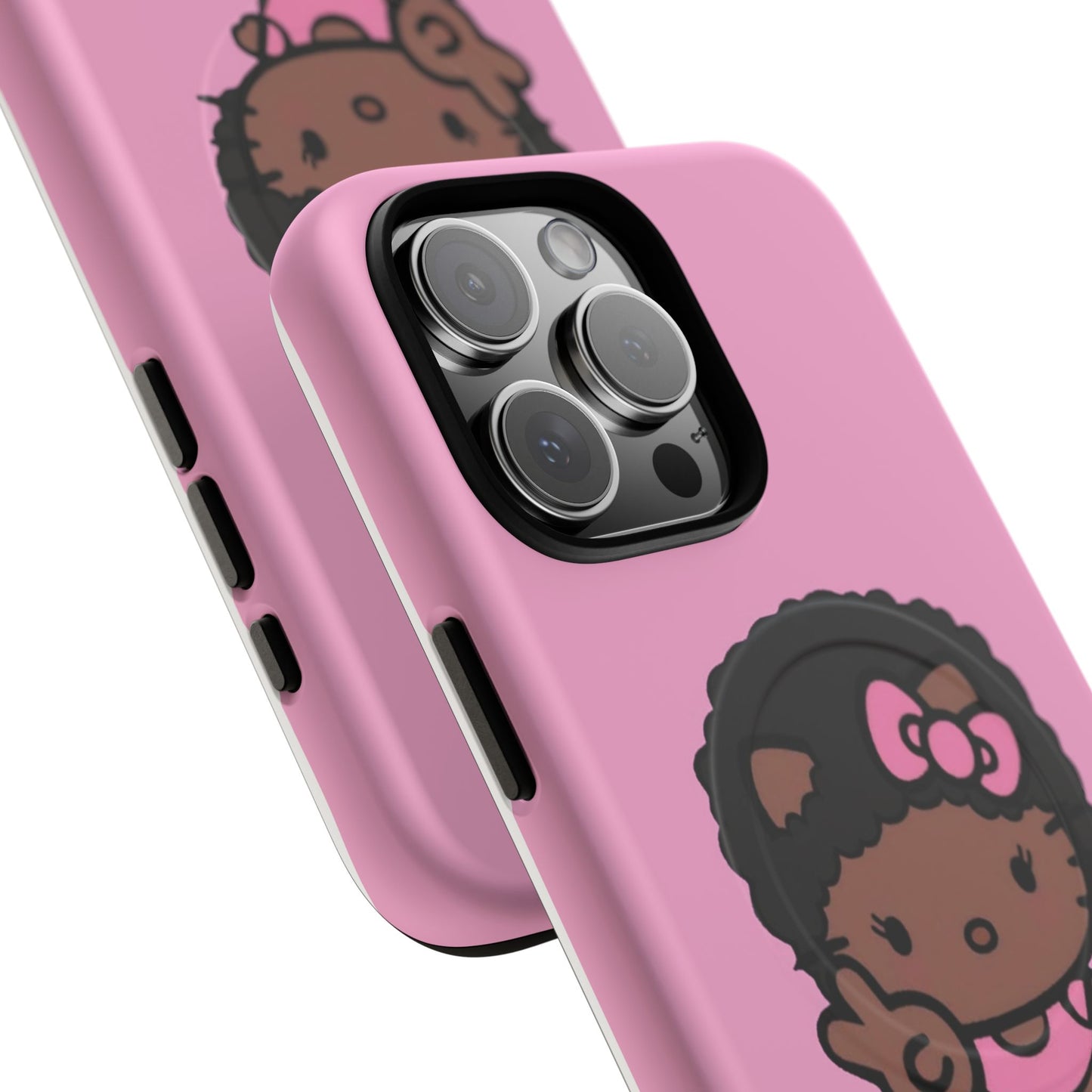 Phone Case - Cute Afro Hello Kitty