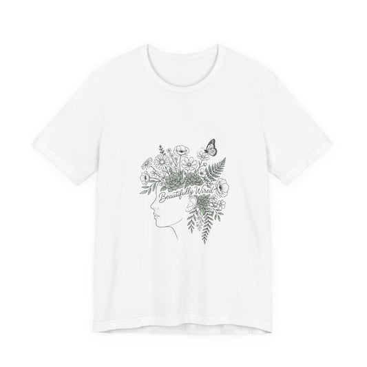 T-Shirt - Autistic Pride Floral